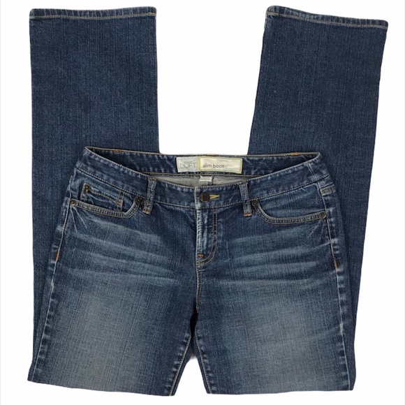 LOFT Slim Boot Cut Jeans - Picture 3 of 4